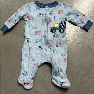 Construction Print Kids One Piece